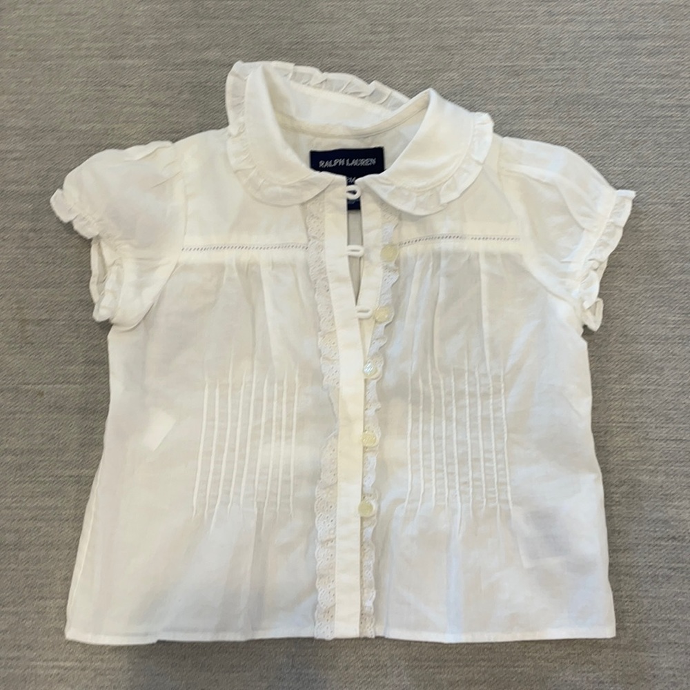 Ralph Lauren white blouse